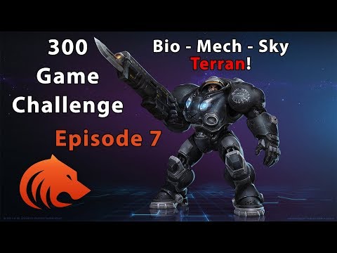 StarCraft 2: DISRUPTOR + PHOENIX ONLY?! (BIO Terran) - 300 Game Challenge Series Episode 7
