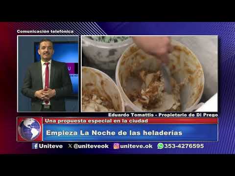 La noche de las heladerías en Villa María