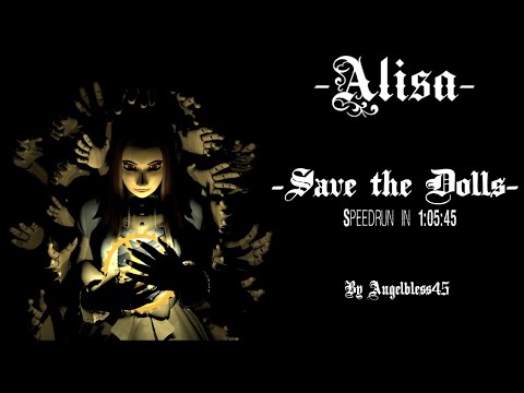 Alisa: Easy "Save the Dolls" Speedrun in 1:05 (NG+2) - Trophy/Achievement
