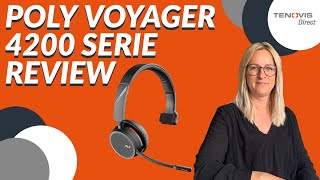 PLANTRONICS POLY VOYAGER 4210 UND 4220 Headset Review