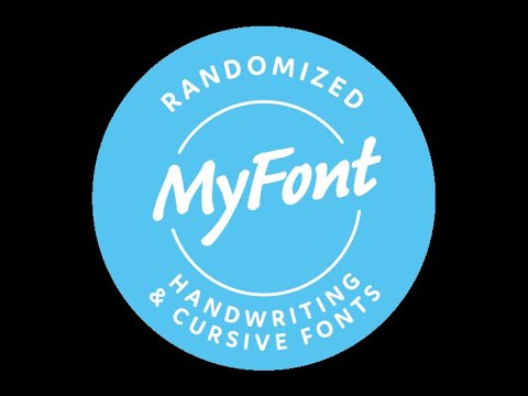 MCS MyFont Cursive