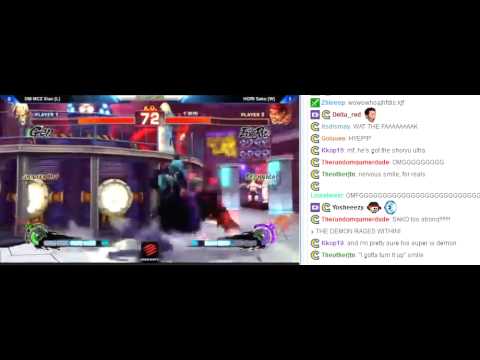 SSF4 AE Ver. 2012 Capcom Cup 2013　Fainal DM MCZ Xian vs HORI Sako