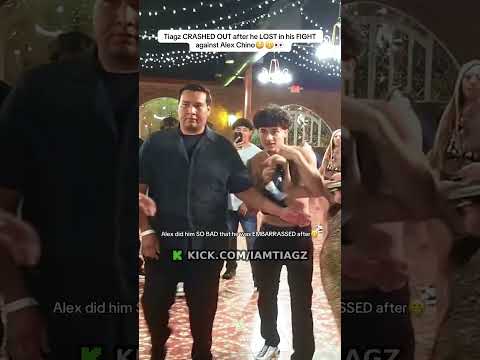 Tiagz crashed out after he got beat up by Alex Chino#alexchino #tiagz #edwinrg