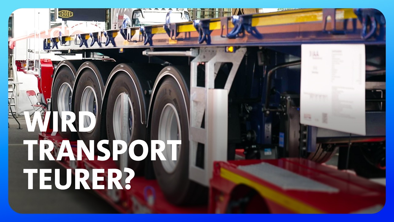 Angedrohte EU-Strafzahlungen: Wie können Lkw-Anhänger umweltfreundlicher werden? | Umschau | MDR