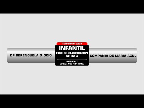 DP BERENGUELA D`OCIO - COMPAÑÍA DE MARIA AZUL | FASE INFANTIL GRUPO A