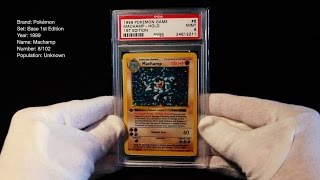 PSA 9 – Machamp, 1st Edition (Shadowless)