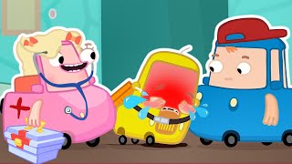 Os carrinhos da Família Wheelzy! Desenhos animados de carros em português. Desenho animado 2024