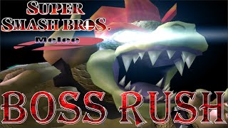 Super Smash Bros. Melee - Boss Rush (All Boss Fights, No Damage)