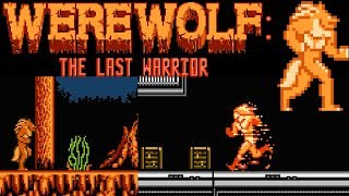 Werewolf: The Last Warrior (NES) original video game | full game session for 1 Player 🐺🎮