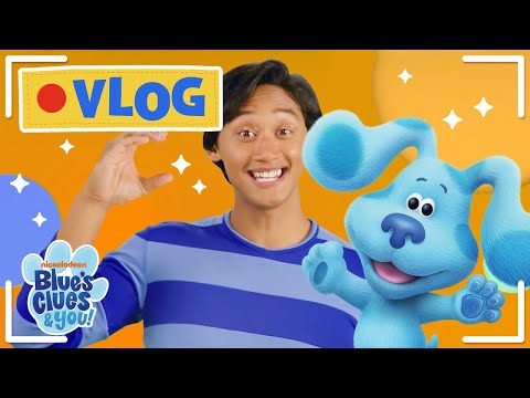 ABC Song, Hide & Seek + Dancing! | Josh & Blue's VLOG Ep. 1 | Blue's Clues & You!