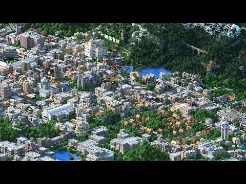 Gigantic Minecraft City - Prepare to Be Amazed!