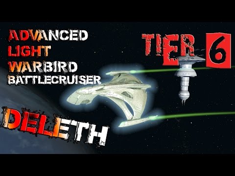 Deleth Advanced Light Warbird Battlecruiser [T6] – with all ship visuals - Star Trek Online