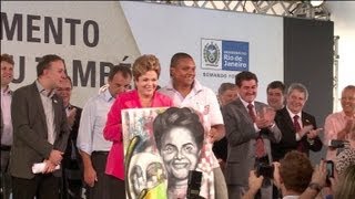 Dilma pede apoio da torcida para Seleção