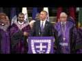 President Obama sings Amazing Grace (C-SPAN ...