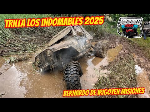 TRILLA LOS INDOMABLES 2025, Jeep Club Los Indomables, Bernardo de Irigoyen Misiones