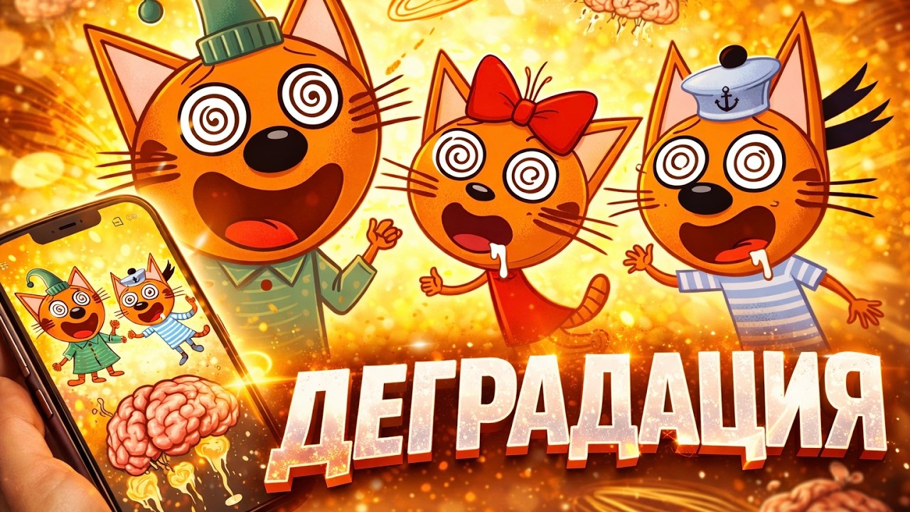 ТРИ КОТА -  ТУПОЙ МУЛЬТИК