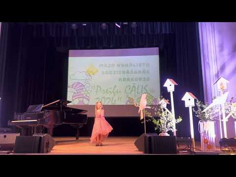 Vice Cālis 2023 Preiļos Reina Kotļarova "Dziesma Par Rozīti"