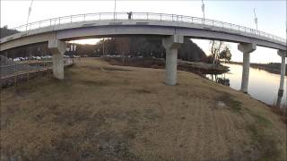 preview picture of video 'Two Rivers Park Bridge 2013 12 17'