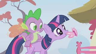 Purple horse thing takes its time