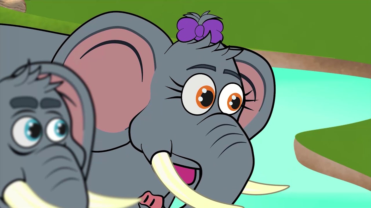2 Episodes | Dimbo the Stubborn Baby Elephant | Bedtime Stories for Kids in English | Storytime