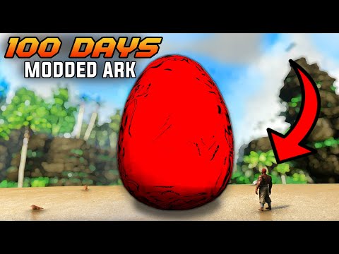 I have 100 Days to Beat ARKs LARGEST Mod
