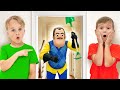 Children Try To Make Friends With Neighbors