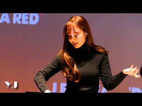 [fancam] 151107 Jessica J ESTINA RED Fansign event
