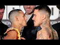 TEOFIMO LOPEZ VS GEORGE KAMBOSOS JR - FULL WEIGH IN AND HEATED FACE OFF