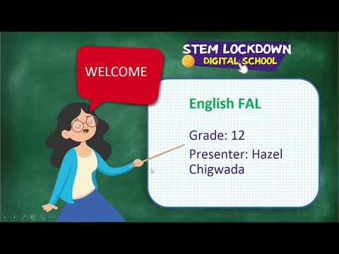 Grade 12 English FAL | Summary