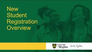 New Student Registration Overview