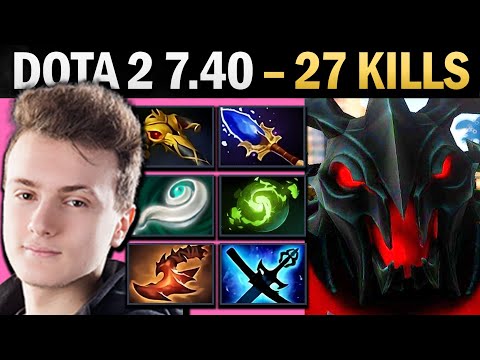 Shadow Fiend Pro Mid with 27 Kills and 1050 GPM - Gameplay Dota