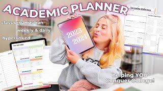 The PERFECT Academic DIGITAL Planner for 2023 | Hyperlinked, Daily/Weekly, GoodNotes