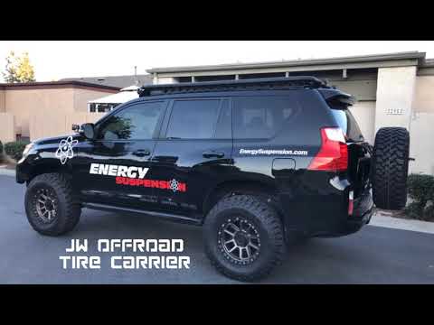 OverlandGX - JW Offroad Tire Carrier Install