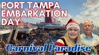 Port Tampa Bay Embarkation, Carnival Paradise, December 2025