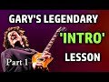 How To Play Gary Moore's Epic Live "Intro"  to Separate Ways - Part 1