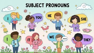 كورس انجليزيمنالصفر. اول حلقه ضمائر الفاعل فى اللغه الانجليزيه Subject pronouns