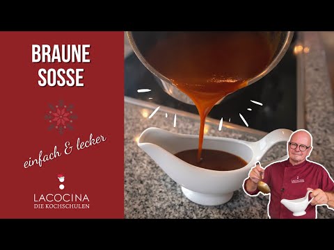Soße für Gänsebraten / Braune Soße selber machen. Calle 's einfaches Rezept