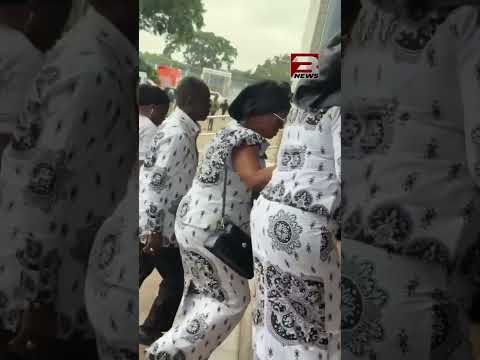 Helicopter Crash Memorial: Dr. Omane Boamah's Mother Arrives At UPSA