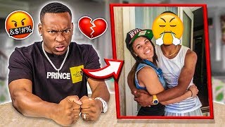 HUSBAND REACTS TO OLD PHOTOS OF WIFE &amp; HER EX BOYFRIEND!!