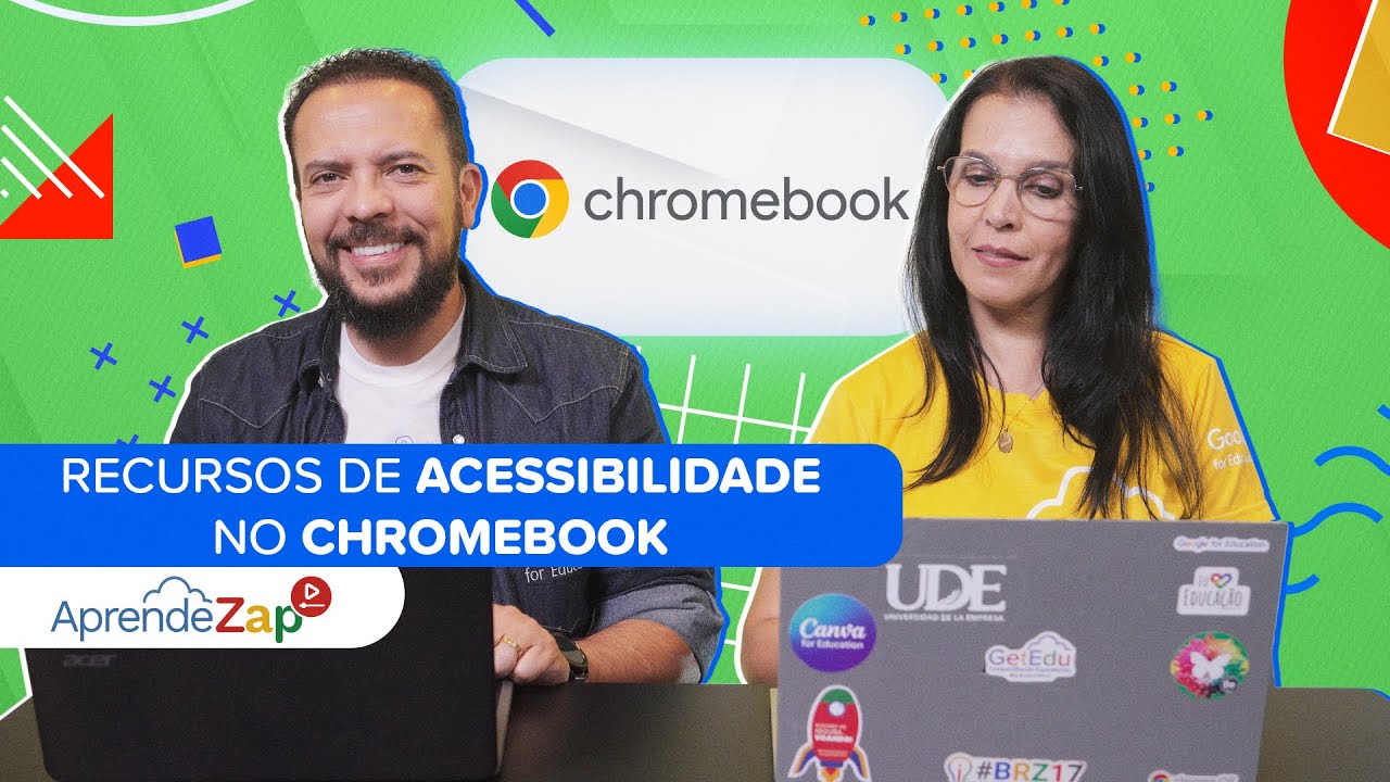 Recursos de ACESSIBILIDADE no Chromebook - AprendeZap