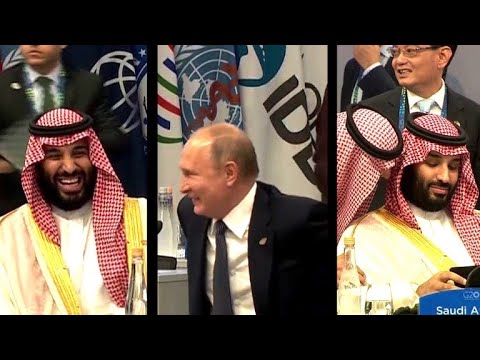 Ein herzliches Willkommen für den Kronprinzen aus Riad