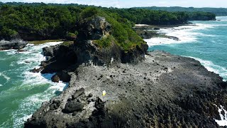 Download lagu Karang Gajah Iconik Pantai Sancang mp3