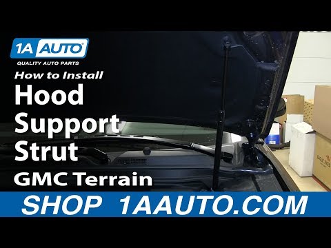 How To Replace Hood Strut 10-17 GMC Terrain