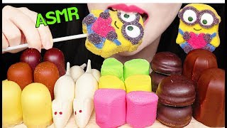 ASMR CHOCOLATE MARSHMALLOW EDIBLE MOUSE MARSHMALLO