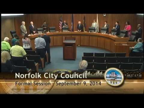Formal 09/09/14 Session - Norfolk City Council