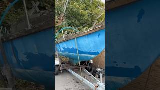 Homemade project Corribee 21 boat with a nice surprise inside ⚙️ #boat #project