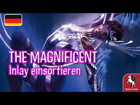 THE MAGNIFICENT | Inlay Einräumen mit Martin und Julia | Pegasus Spiele