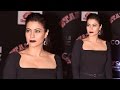 CUTE Kajol S Black Lipstick At Colors Stardust Awards 2017 Red Carpet
