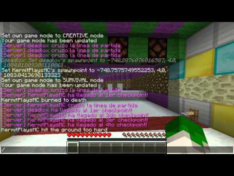 Minecraft Mini Game: Super Racing Map