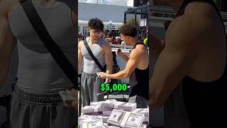 Can ​⁠@Hussein.fht1 do more pull-ups for $5,000💪🏽⁉️